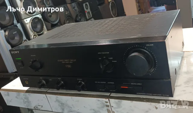 SONY     TA-F190, снимка 3 - Ресийвъри, усилватели, смесителни пултове - 55780034