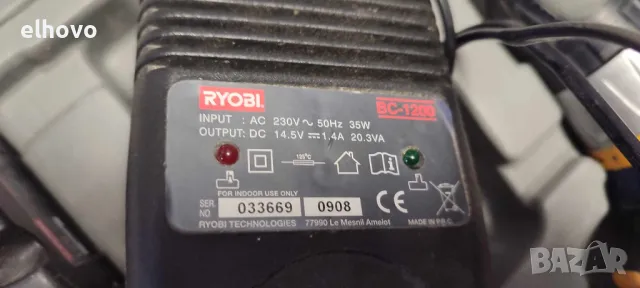 Акумулаторен винтоверт RYOBI CHD-1202, снимка 3 - Винтоверти - 48139455