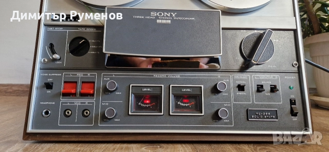 Ролков магнетофон Sony TC366, снимка 3 - Декове - 52918139