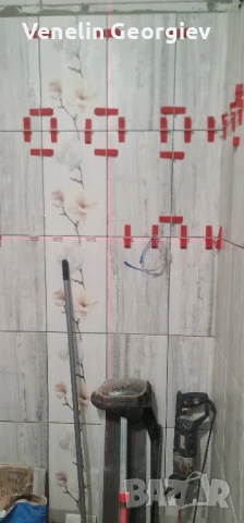 Лазарен нивелир WORKZONE WZ-KLL 10, кръстов, червени линии., снимка 18 - Измервателни инструменти - 50477334