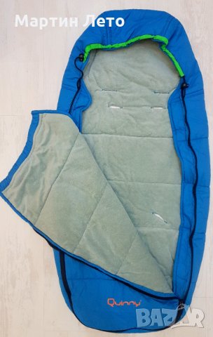 Зимно чувалче Quinny. Запазено!, снимка 3 - За бебешки колички - 29359118