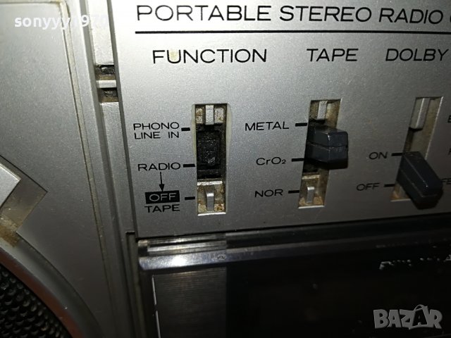 HITACHI TRK-7720E MADE IN JAPAN 1102231913, снимка 10 - Радиокасетофони, транзистори - 39641039