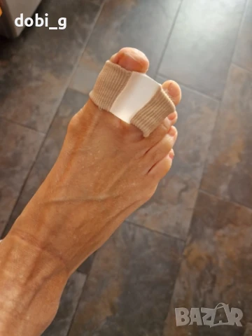 Силиконов разделител за пръстите на краката, коректор за корекция на палеца, снимка 4 - Други - 50946175