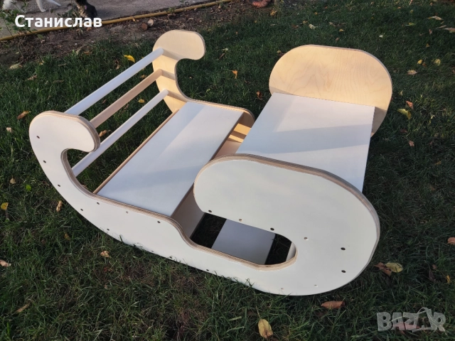 Детска катерушка 2 в 1 МОНТЕСОРИ , снимка 3 - Мебели за детската стая - 46206654