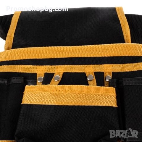 Колан за инструменти Bigstren - 22 джоба + държач за чук, снимка 6 - Други стоки за дома - 42166231