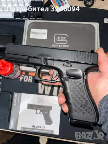 Umarex Glock 17 Gen 4 CO2 4.5mm, снимка 2 - Въздушно оръжие - 52217656