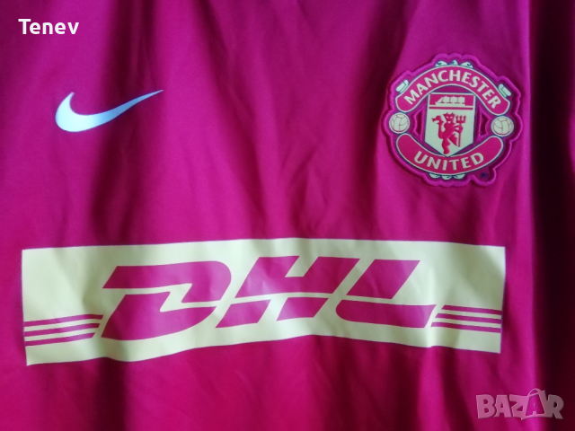 Manchester United Nike оригинална тренировъчна тениска фланелка XL Манчестър Юнайтед 2012/2013, снимка 3 - Тениски - 36524085