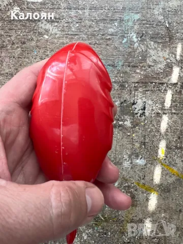 Пластмасова играчка червена рибка, снимка 3 - Други - 49976767