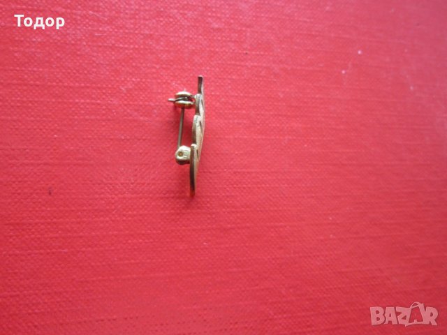 Позлатен ловен знак перо , снимка 5 - Колекции - 29421696