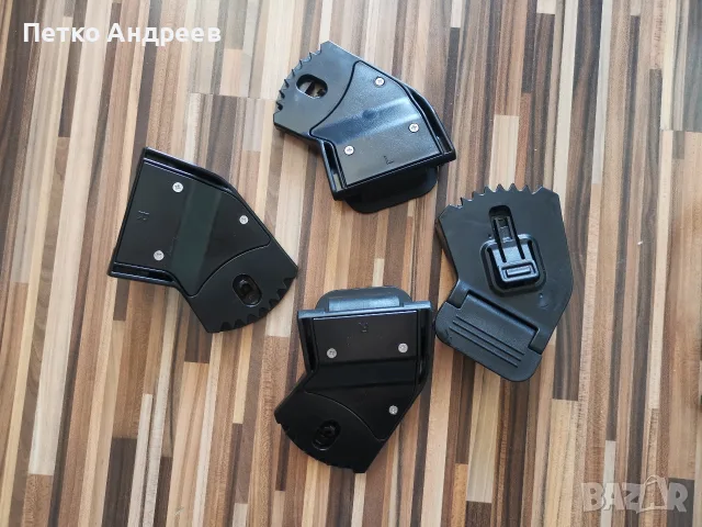 4 бр. Mountain Buggy – 2 кошници за кола Protect 0-13 кг + 2 коша Plus за новородено, снимка 17 - Стоки за близнаци - 55792451