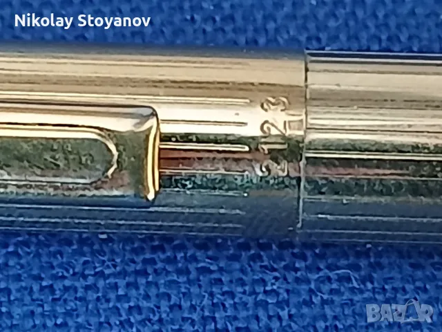 Позлатена химикалка - BALLOGRAF, снимка 3 - Колекции - 56393204