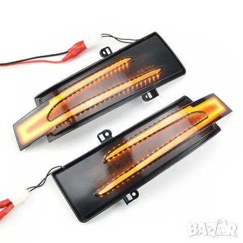LED Динамични Мигачи Mercedes (W166) 408 HP/300 KW 11-19 – 72 SMD LED Plug & Play, снимка 3 - Аксесоари и консумативи - 56004980