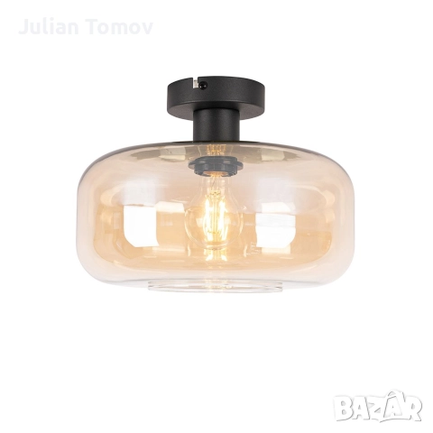 лампа за таван в стил арт деко , снимка 2 - Лампи за таван - 52802609