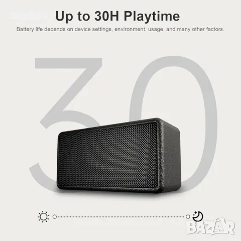 Bluetooth високоговорител, 80 W безжичен ретро Bluetooth преносим високоговорител, снимка 6 - Радиокасетофони, транзистори - 49244498