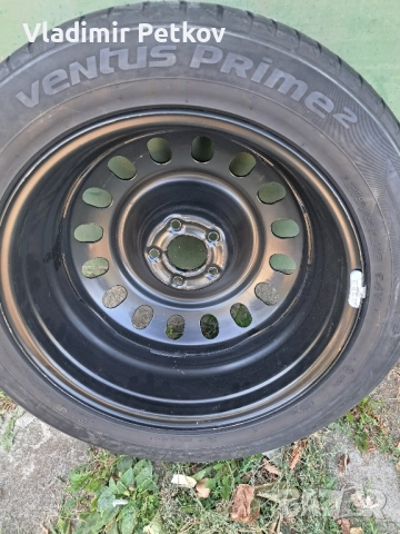 Продавам резервна гума за Пежо 407!Размер 215 55 17!Никакви следи от употреба., снимка 4 - Гуми и джанти - 51614400