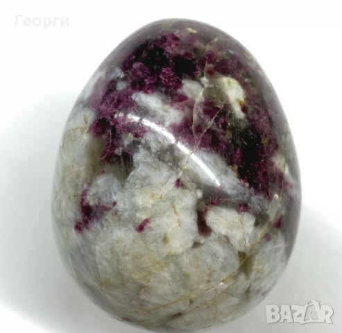 Естествено Рубелит Турмалиново яйце 655 карата, снимка 9 - Колекции - 36466848