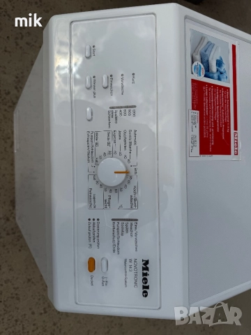 Пералня горно зареждане Миеле , снимка 2 - Перални - 51250021