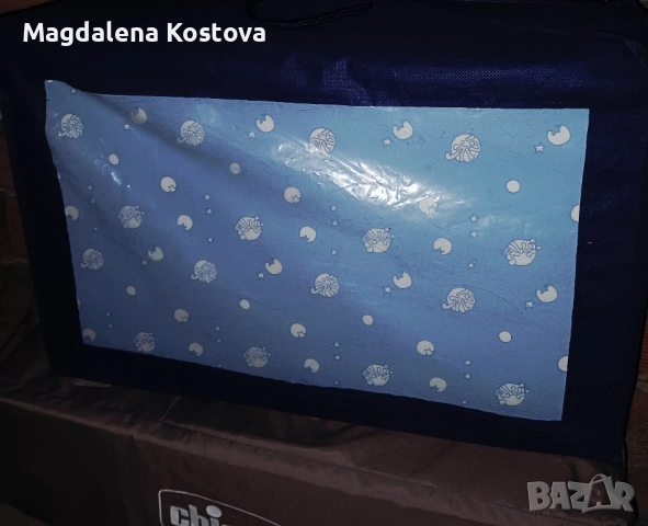Преносима кошара Chicco със сгъваемо дюшече, снимка 3 - Кошарки - 51788676
