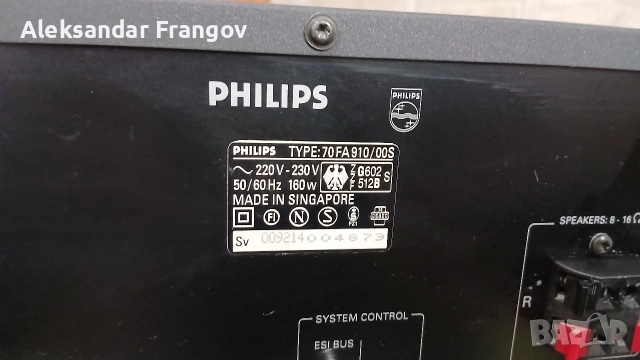PHILIPS FA 910 /00S &70FT 920/00S , снимка 6 - Ресийвъри, усилватели, смесителни пултове - 53934661
