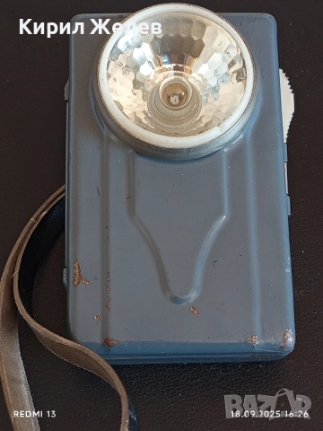 Винтидж фенер 1976г. CZM DOM GOS Полша уникат за КОЛЕКЦИОНЕРИ 50609, снимка 7 - Други ценни предмети - 51759158