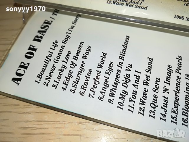 ACE OF BASE-КАСЕТА 0205221743, снимка 10 - Аудио касети - 36631621