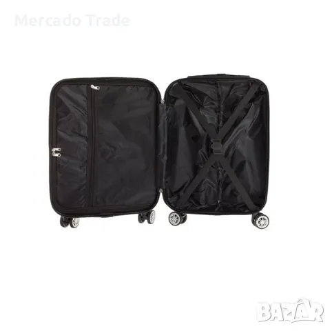 Куфар за ръчен багаж Mercado Trade, 33л., Сив, снимка 5 - Куфари - 49120266