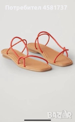 Сандали Cos естествена кожа, 39 размер, нови, снимка 9 - Сандали - 51613860