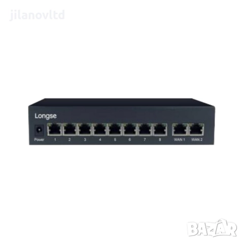 ПРОМОЦИЯ! 8+2 POE Switch Longse HT82GA 120W с ГАРАНЦИЯ Комутатор, СУИЧ
