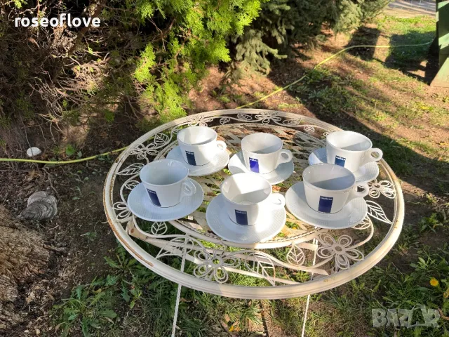 Лаваца / Lavazza италиански порцеланови чаши за капучино, снимка 7 - Чаши - 47676740