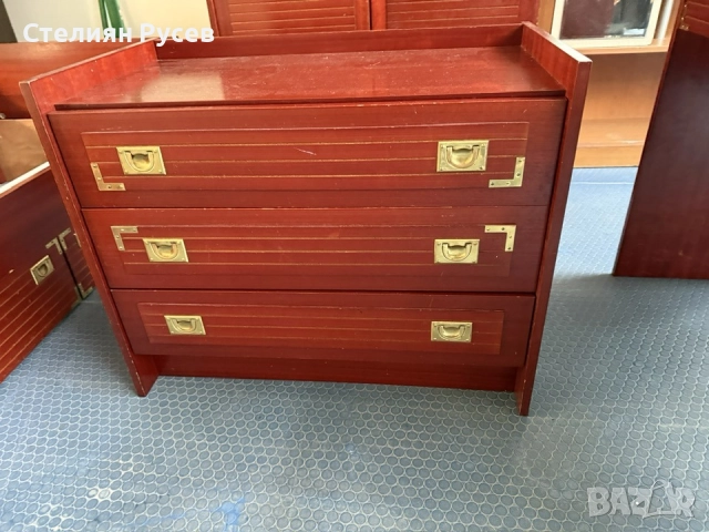 021166  шкаф / скрин с 3 чекмеджета от  масивно дърво 40/80см цена 110 лв или   56.24евро смр  -40см, снимка 3 - Шкафове - 52282854