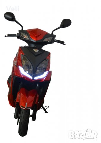 Електрически скутер D3 Rs Line Red 3000w, снимка 5 - Мотоциклети и мототехника - 29237633