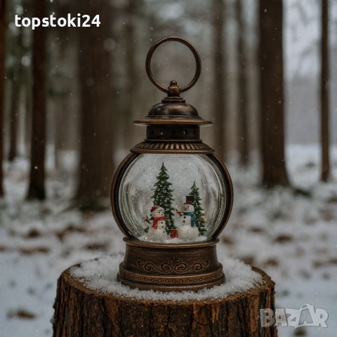 Коледен снежен глобус, снимка 12 - Други стоки за дома - 52353063