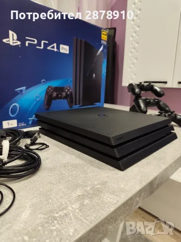 Playstation 4 pro 1 TB + 3 джойстика + 3 игри по избор, снимка 6 - PlayStation конзоли - 55966133