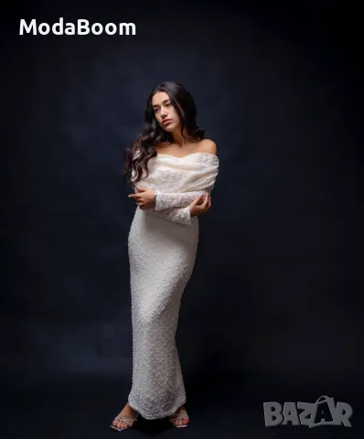 Дълга дамска рокля , снимка 7 - Рокли - 48371456