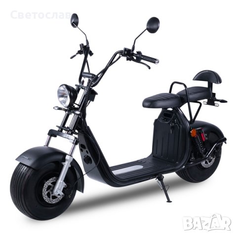 Електрически скутер Чопър Big City Harley HR2-2, снимка 3 - Мотоциклети и мототехника - 39401276