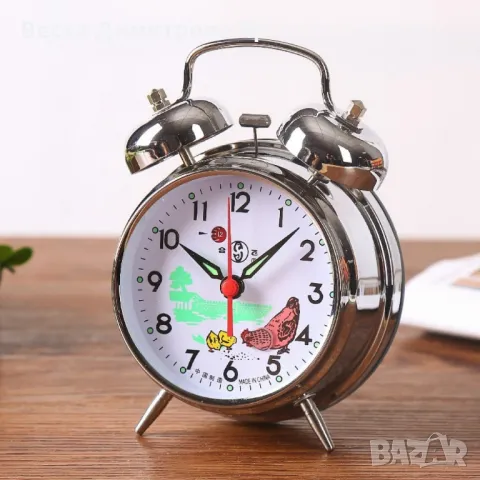 Класически ретро механичен будилник, снимка 16 - Други стоки за дома - 49134547