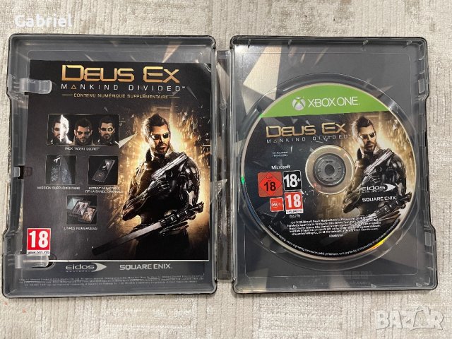 Deus Ex Mankind Divided Xbox One, снимка 3 - Игри за Xbox - 42485048