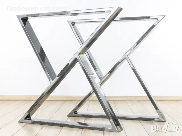 Метални крака за маса, трапезна маса, холна маса, бюро, снимка 2 - Маси - 47691818