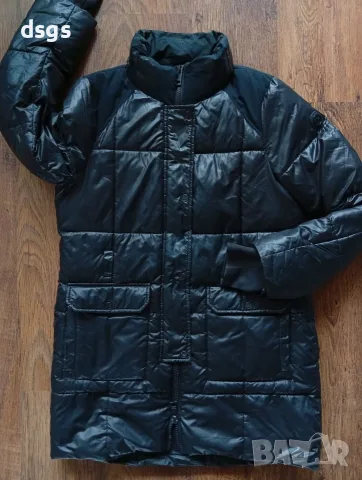 Michael kors black puffer jacket - дамско яке р-р S