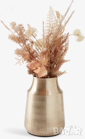 Голяма алуминиева ваза с модерен дизайн