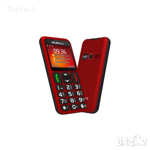 Мобилен телефон Mobiola MB700, черен и червен, снимка 3 - Телефони с две сим карти - 30170211