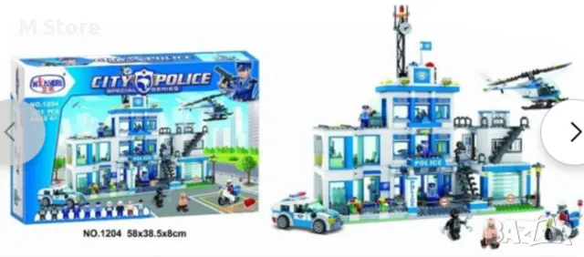 Конструктор City Police с 1215 части