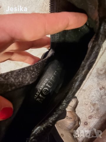 Боти от конски косъм на McQueen, снимка 8 - Дамски боти - 34940873