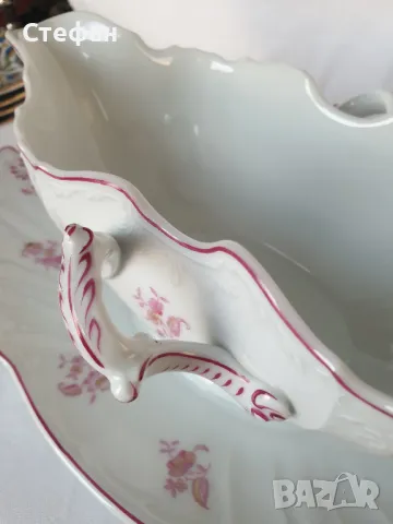 Порцеланова сосиера Haas Czjzek, снимка 3 - Антикварни и старинни предмети - 50114380