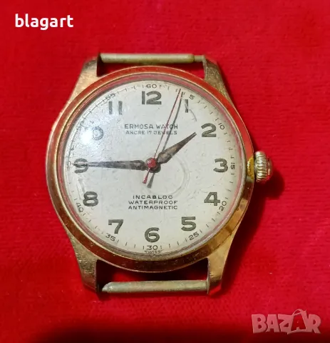 Швейцарски позлатен часовник, снимка 1