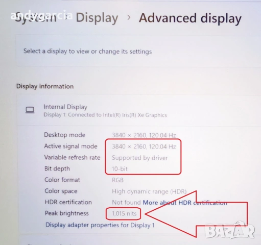 Gigabyte AERO 17/Intel Core i7 12700H/NVidia RTX 3070ti 8GB/16G RAM/512 SSD/4K 120hz HDR1000 MiniLED, снимка 14 - Лаптопи за игри - 53484243