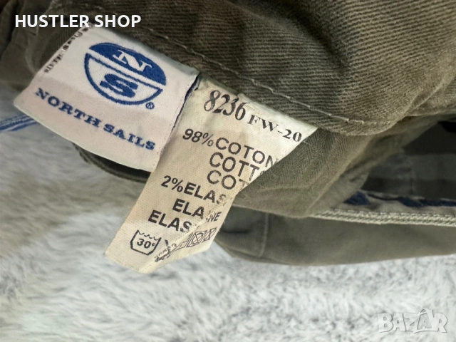 Мъжки карго панталон NORTH SAILS. Размер 52/L, снимка 5 - Панталони - 54052632