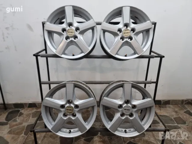 4бр 15ски джанти ENZO за MERCEDES, AUDI, VW 5х112мм A150282 , снимка 5 - Гуми и джанти - 48819634
