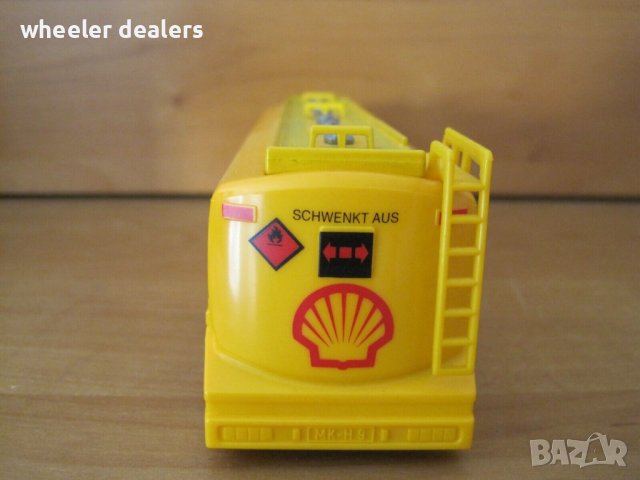 Метална количка-ТИР цистерна Mercedes-Benz Shell Siku 1:55, снимка 6 - Колекции - 39375912