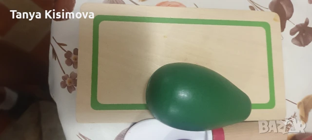 дървени зеленчуци за рязане, снимка 5 - Образователни игри - 51206683